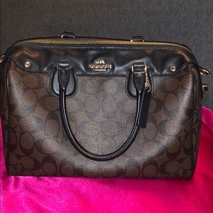 Coach Mini Bennett Satchel Signature Bag